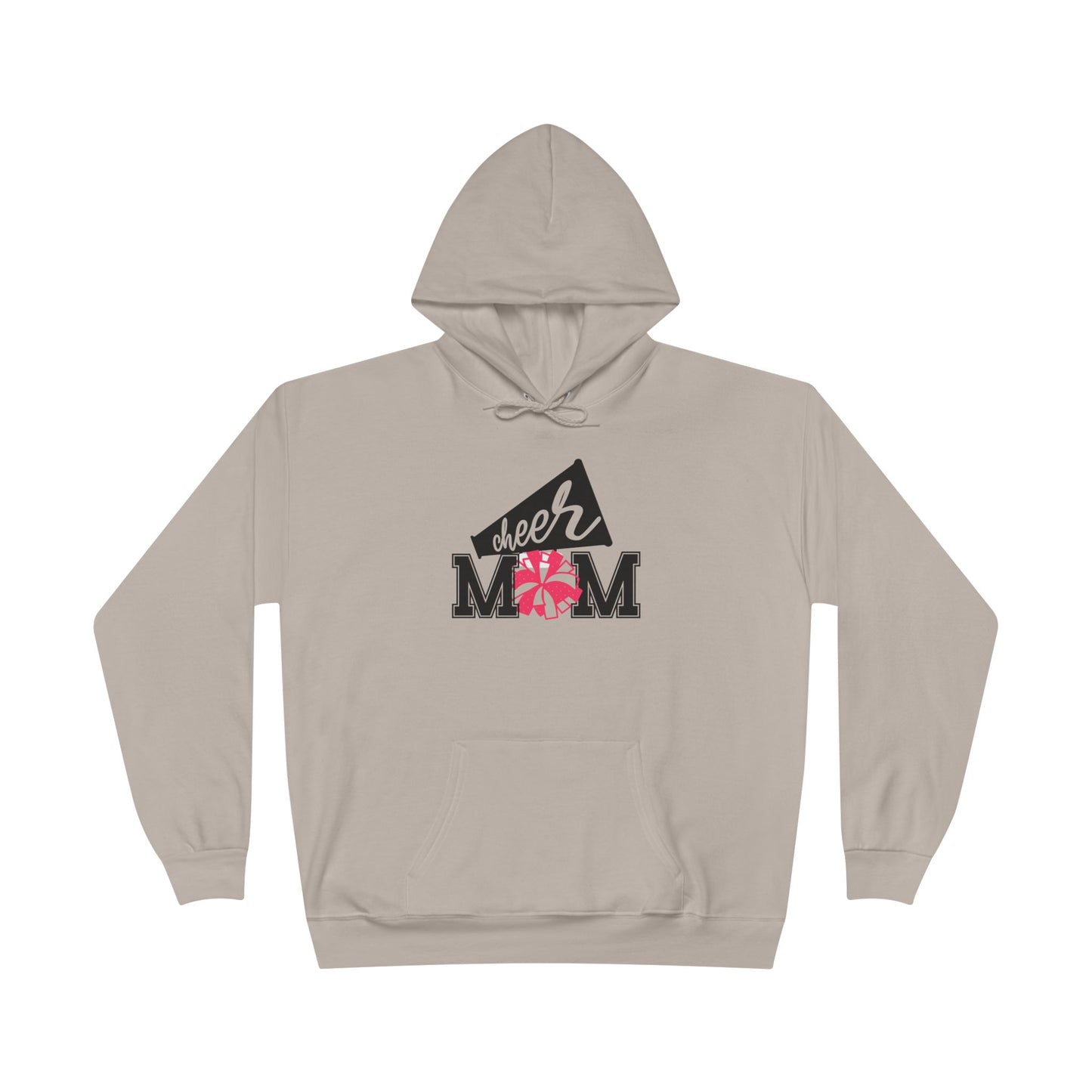 "PomPom Cheer Mom" Hoodie Sweatshirt