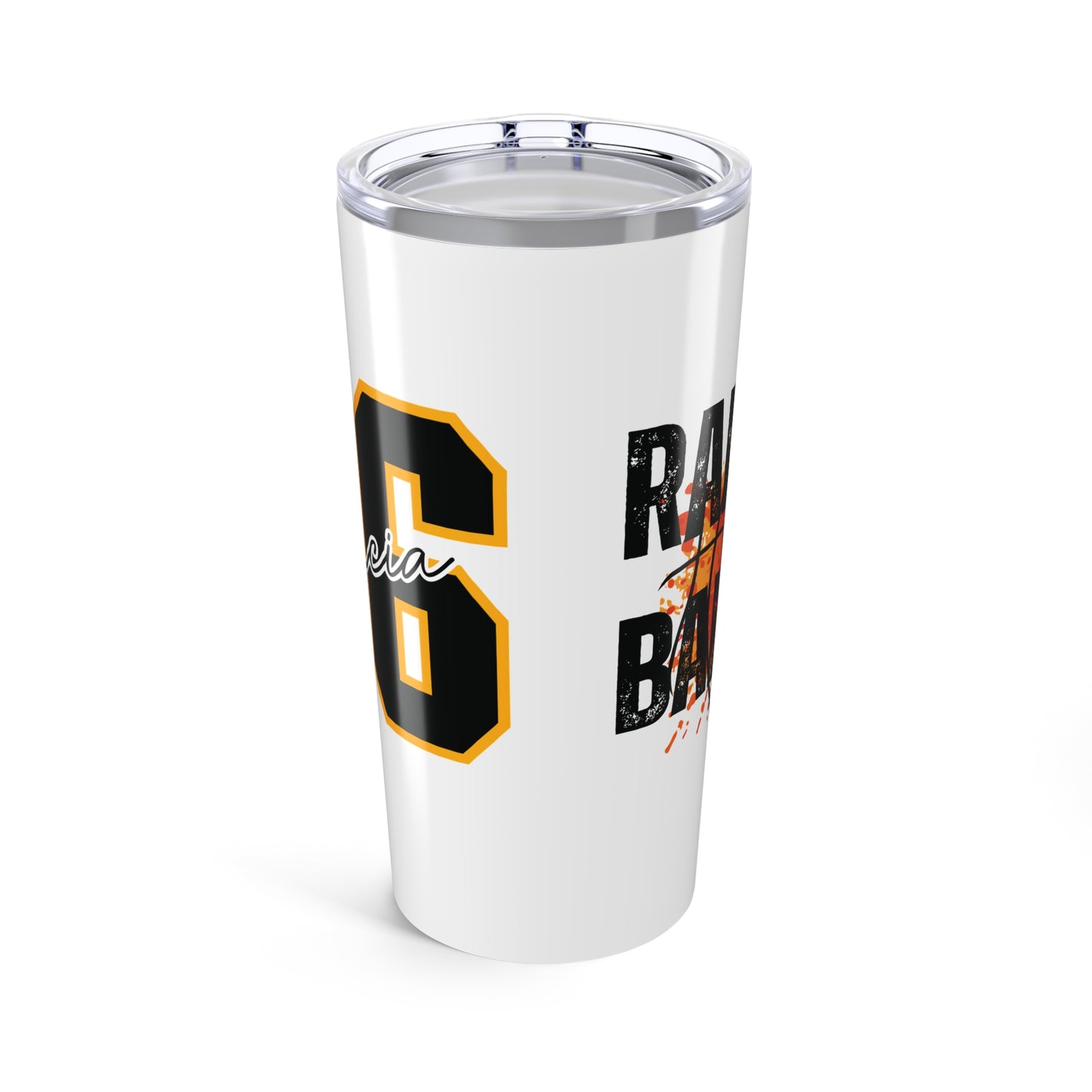 Personalized Tumbler - "Raising Ballers" Basketball Mom
