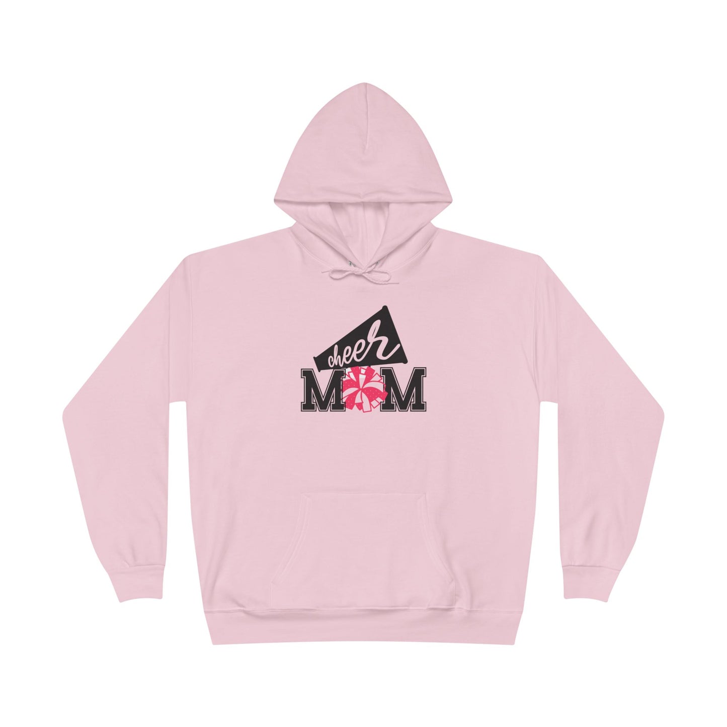 "PomPom Cheer Mom" Hoodie Sweatshirt