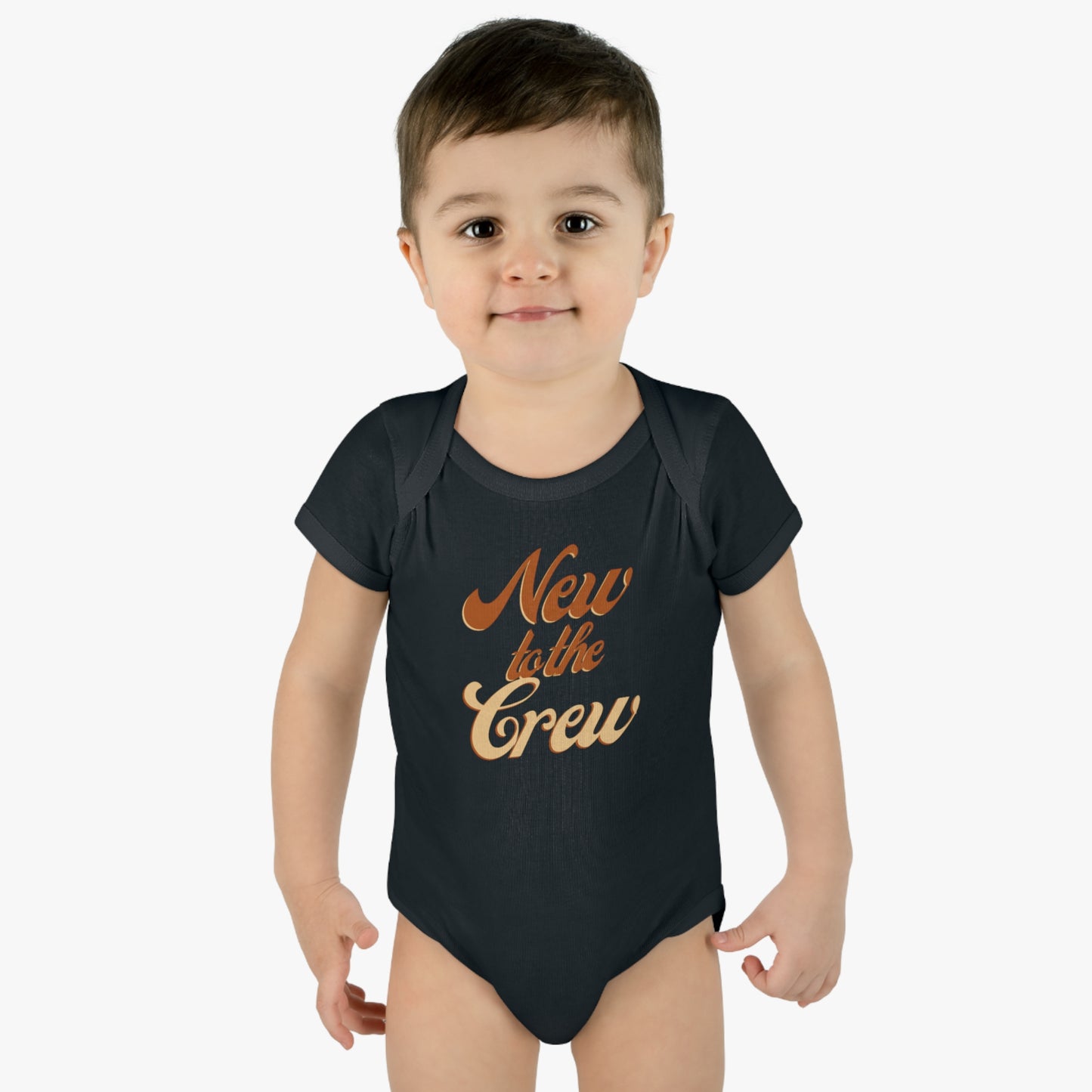 "New to Crew" Infant Bodysuit Style-02