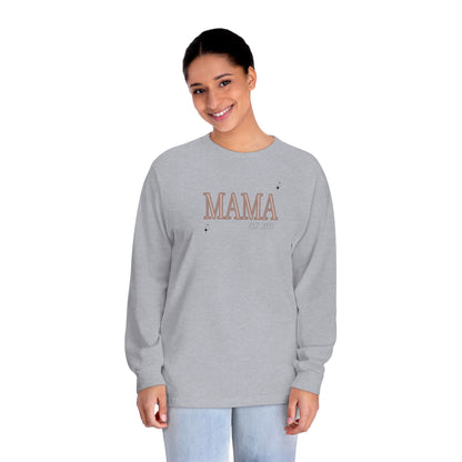 “EST. MAMA” Long Sleeve T-Shirt