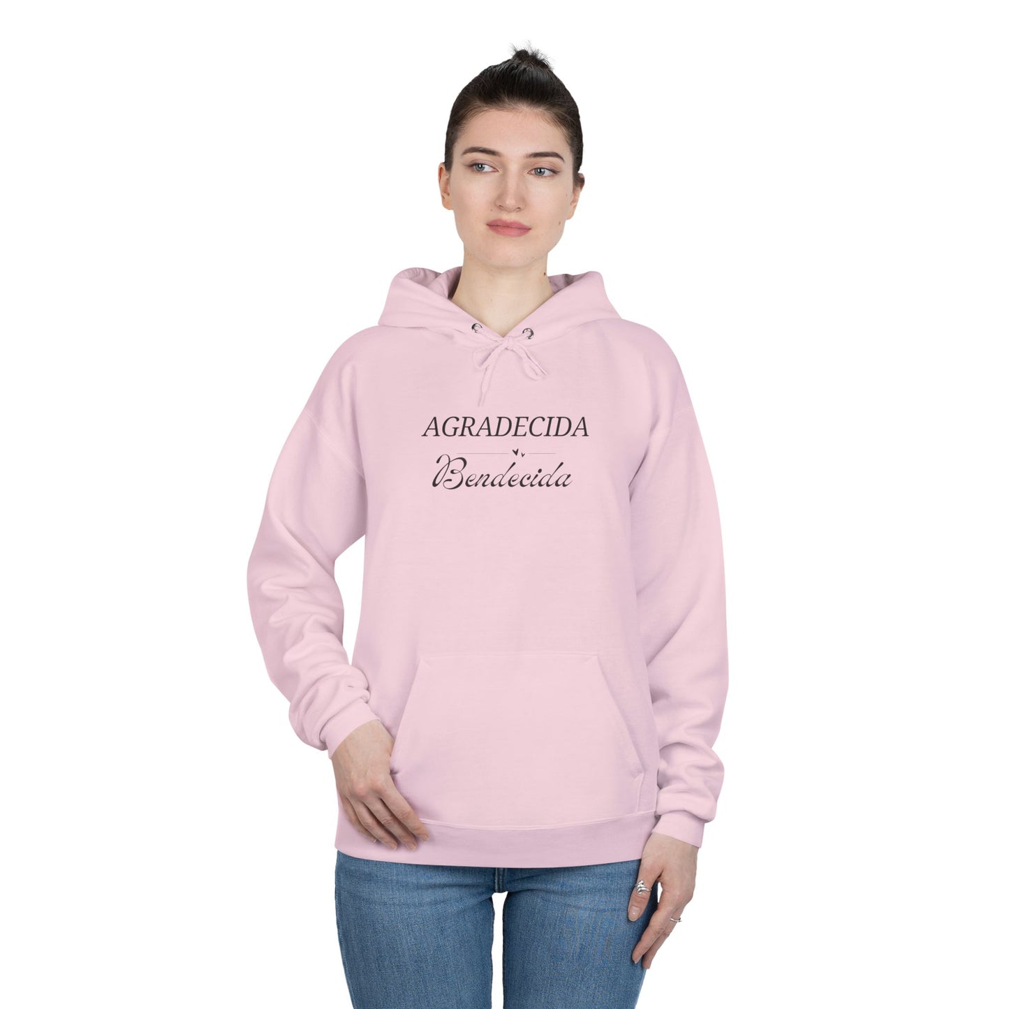 "Agradecida" Pullover Hoodie Sweatshirt