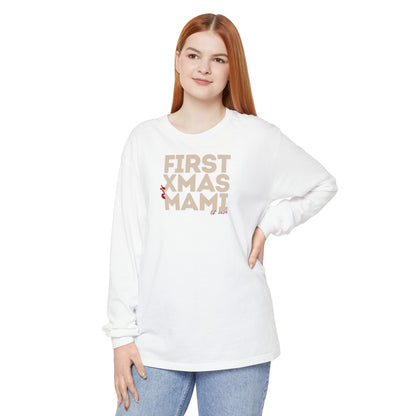 Holiday - "First Christmas - Mami" Long Sleeve T-Shirt
