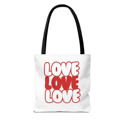 "Love, Love, Love" Tote