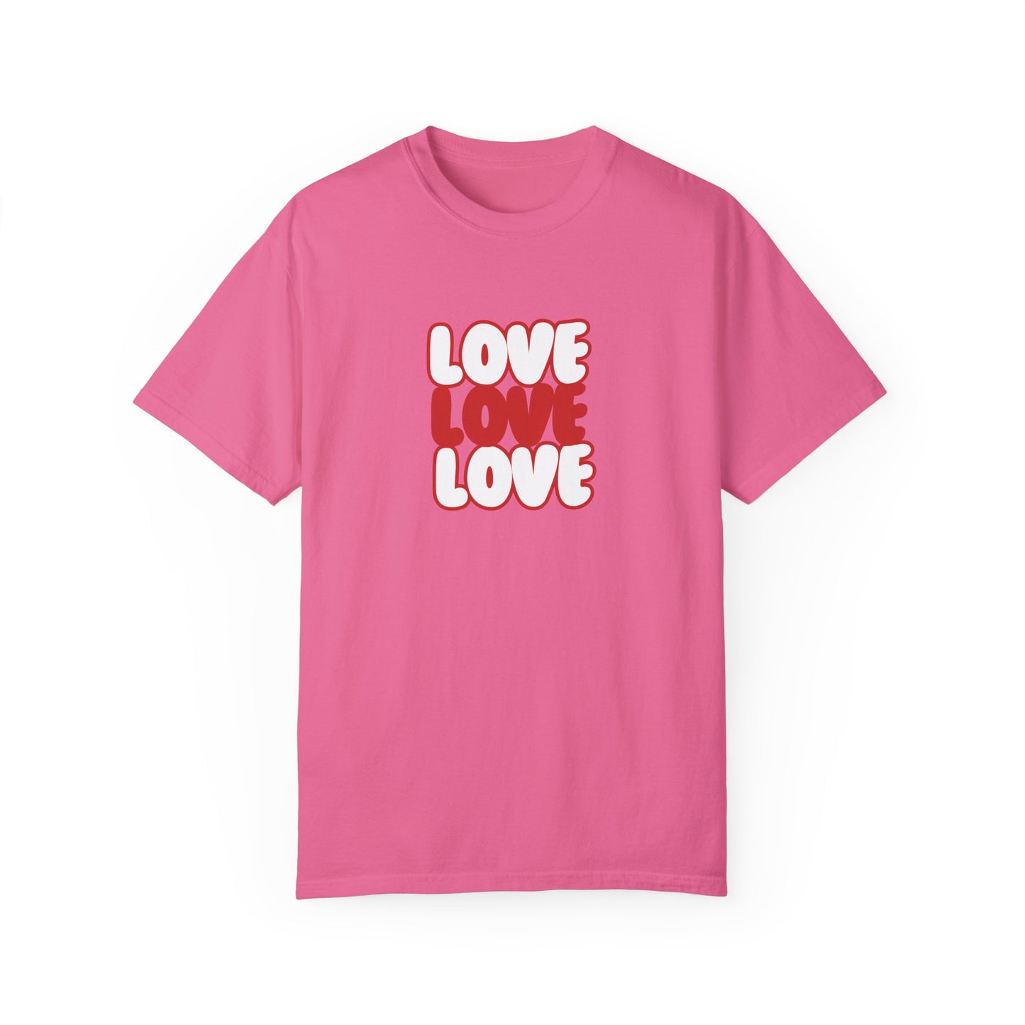 "Love, Love, Love" T-shirt