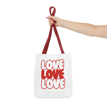 "Love, Love, Love" Tote