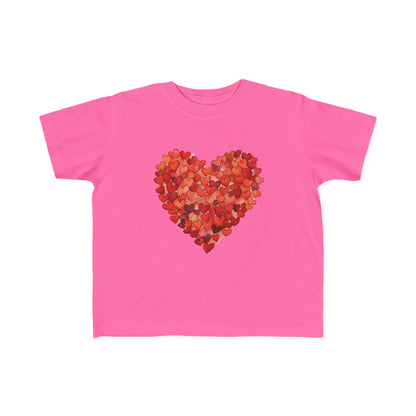 "Hearts in Heart" Toddler's Jersey Tee