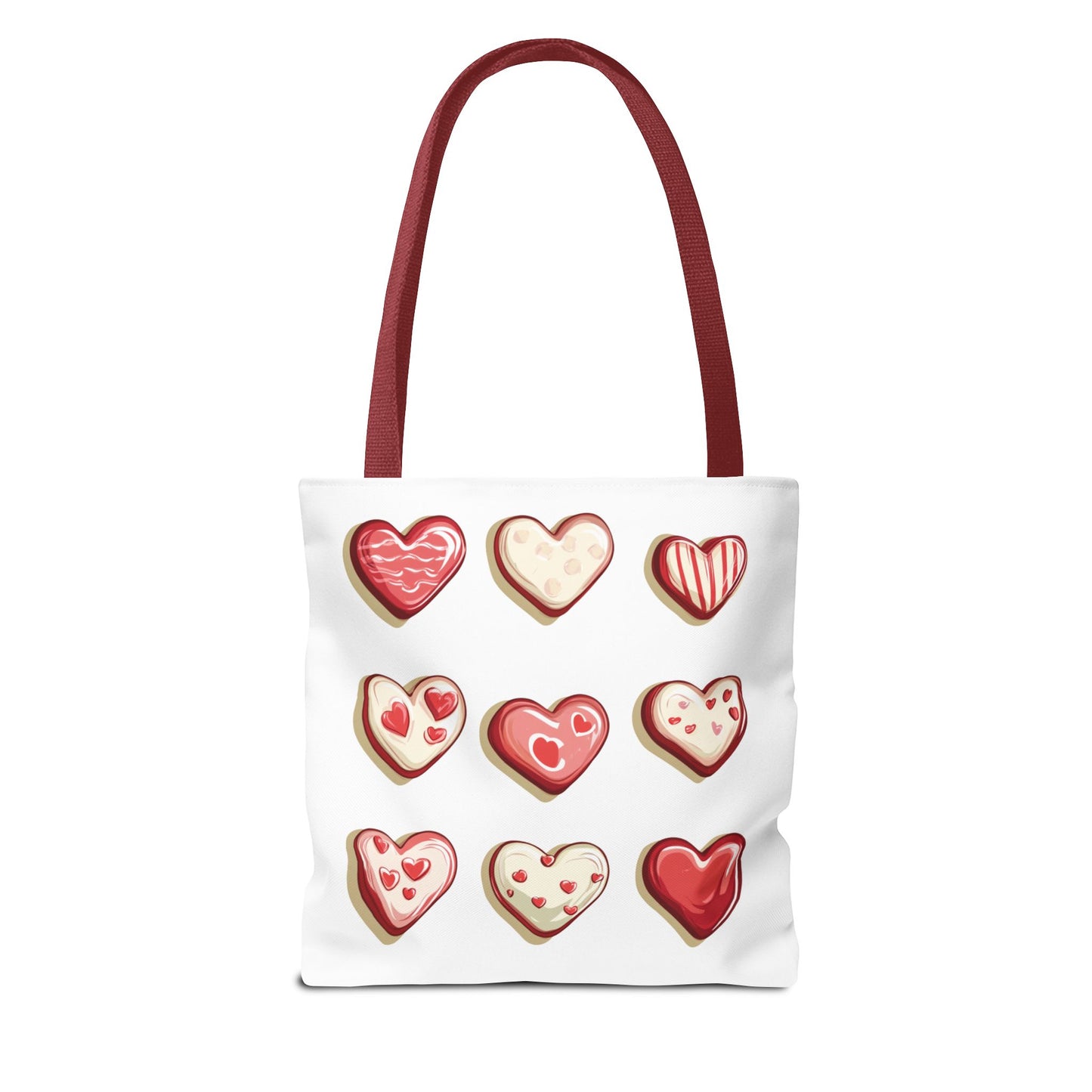 "Baked Goods Hearts" Tote