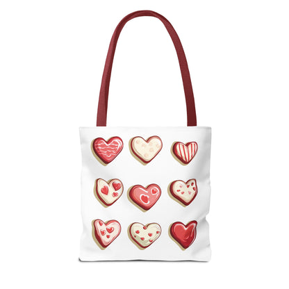 "Baked Goods Hearts" Tote