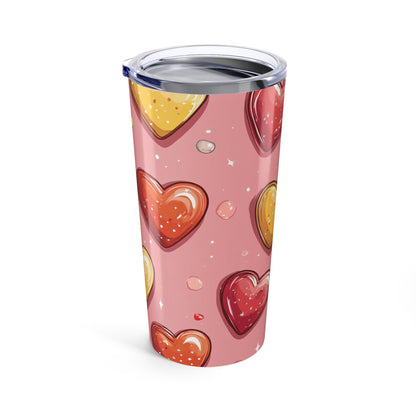 "Heart Candy" - Pink Tumbler