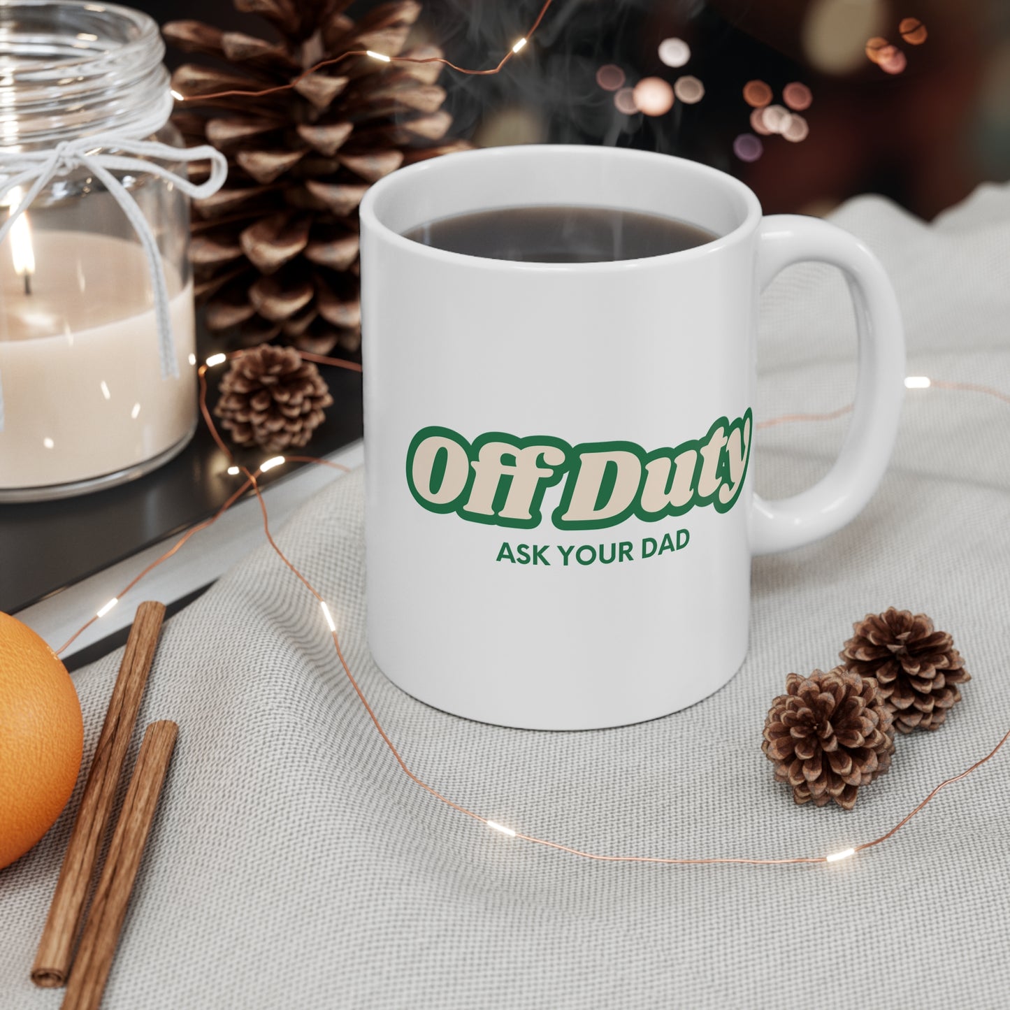 "Off Duty" Mug