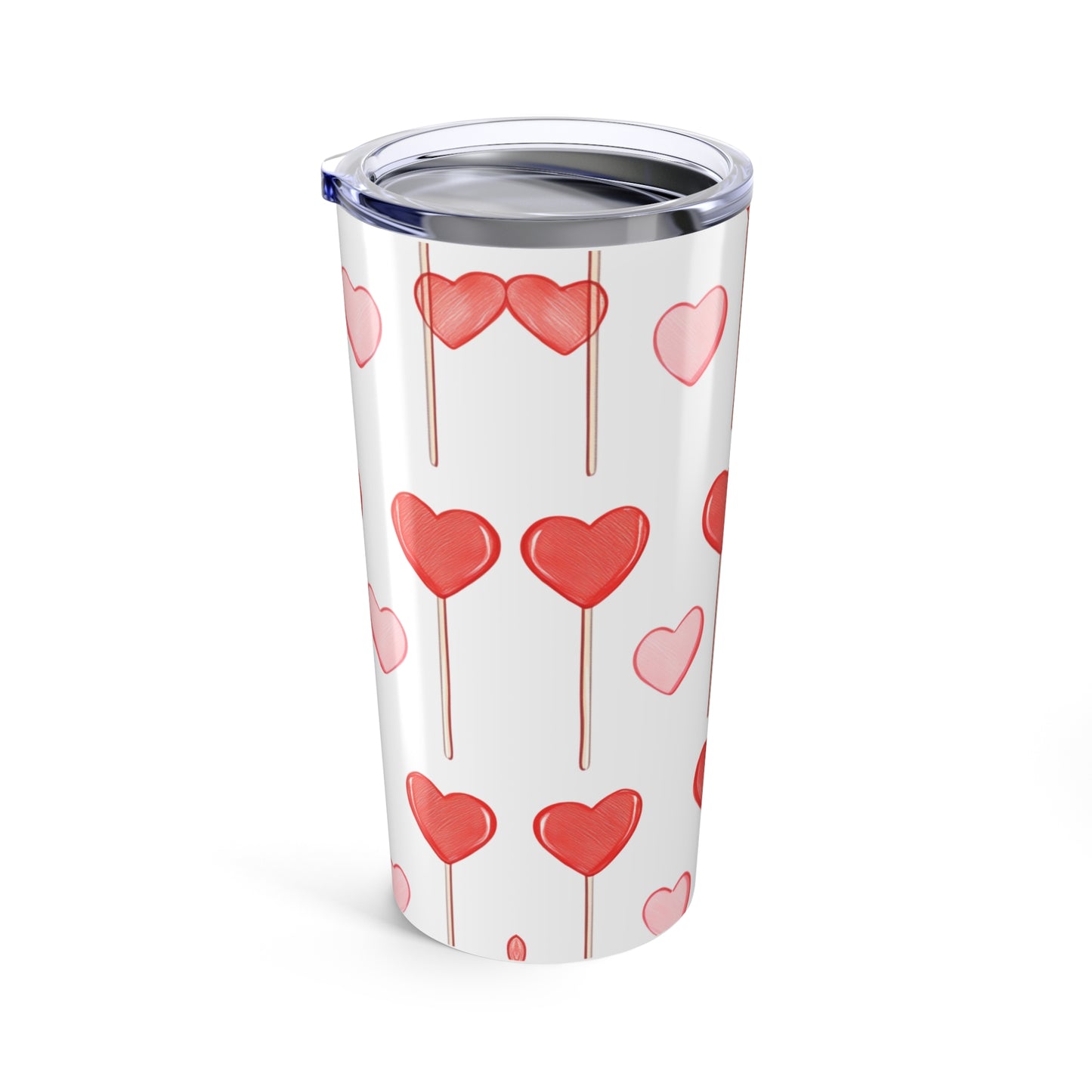 "Lollipop Hearts - Tumbler