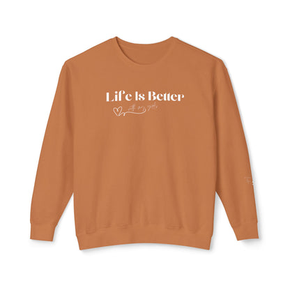 Personalized "Better with My Girls" Crewneck Sweatshirt