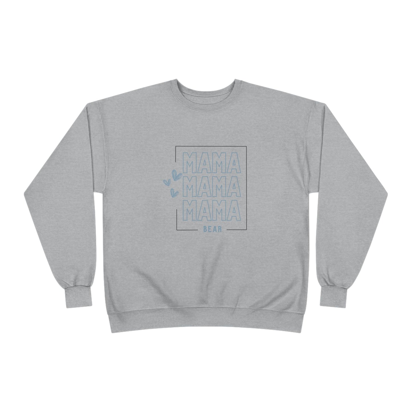 "Mama Bear - hearts" Crewneck Sweatshirt