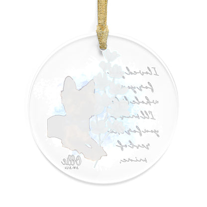 ”In Loving Memory - Pet" Acrylic Ornament