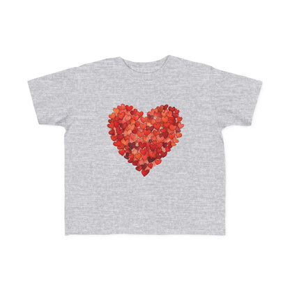 "Hearts in Heart" Toddler's Jersey Tee