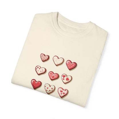 "Baked Goods Hearts" T-shirt