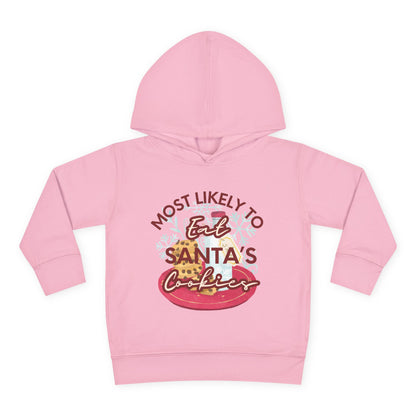 Holiday- "Eat Santa's Cookie" - Fleece Hoodie