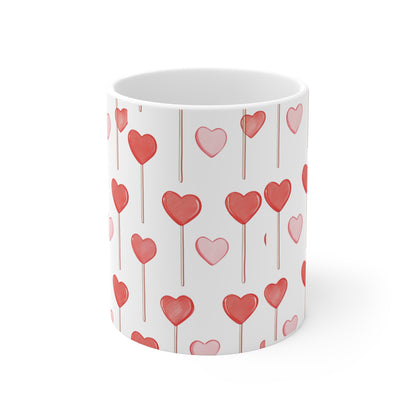 "Lollipop Hearts" - Mug