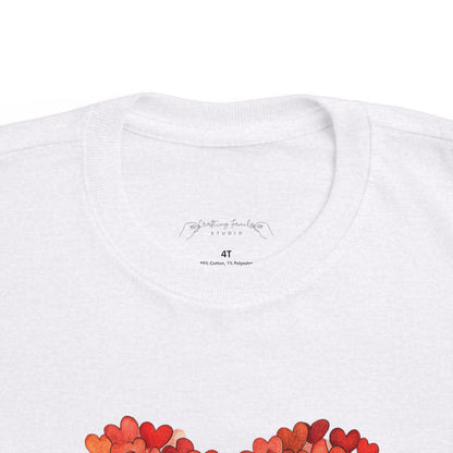 "Hearts in Heart" Toddler's Jersey Tee
