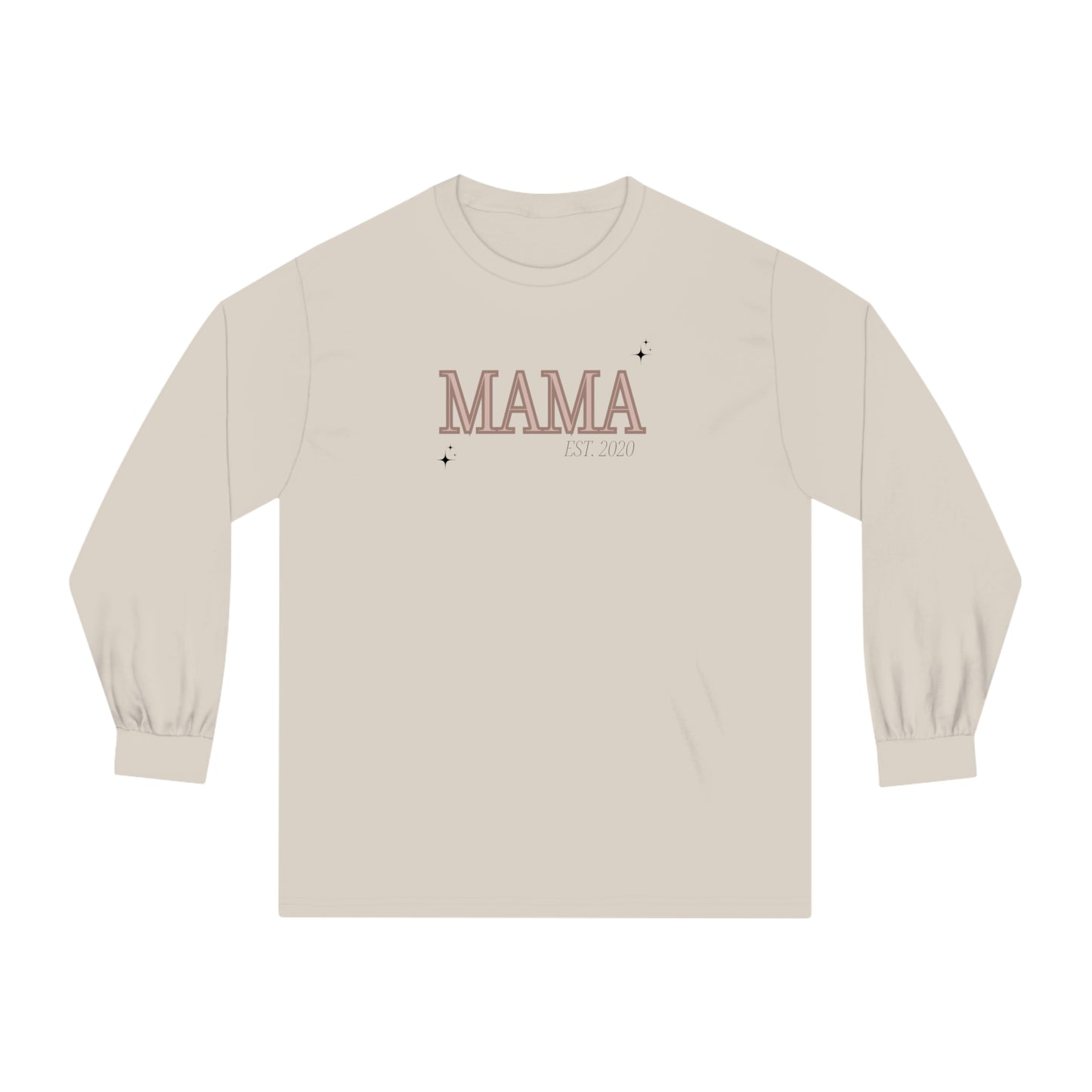 “EST. MAMA” Long Sleeve T-Shirt