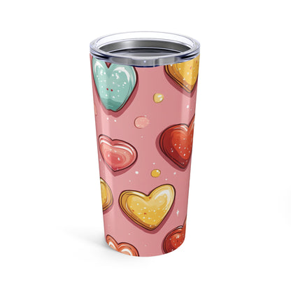 "Heart Candy" - Pink Tumbler