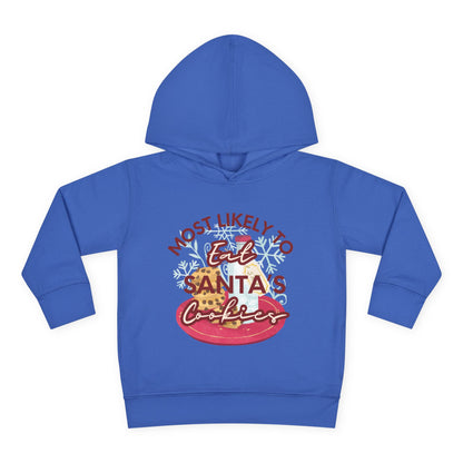 Holiday- "Eat Santa's Cookie" - Fleece Hoodie