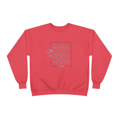 "Mama Bear - hearts" Crewneck Sweatshirt