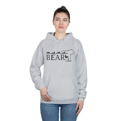 "Mama Bear Silhouette" Pullover Hoodie Sweatshirt