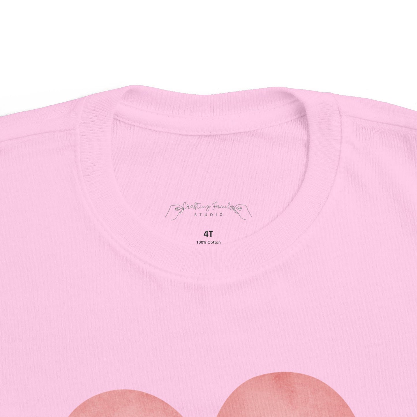 "Daddy's Valentine" Toddler's Jersey Tee