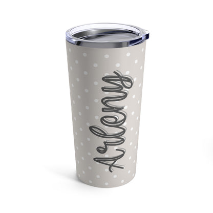 Personalized Tumbler - Polka Dot