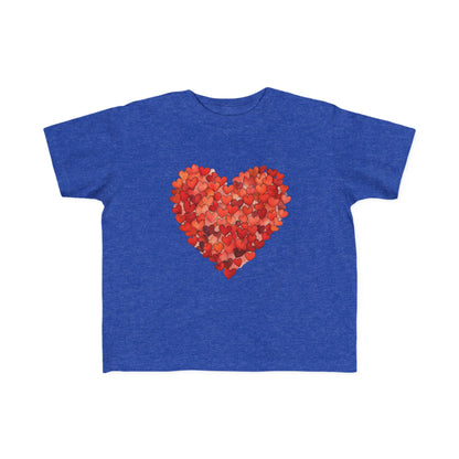 "Hearts in Heart" Toddler's Jersey Tee