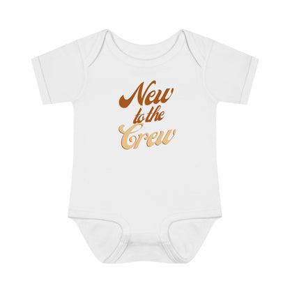 "New to Crew" Infant Bodysuit Style-02
