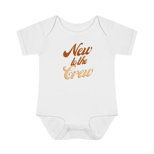 "New to Crew" Infant Bodysuit Style-02
