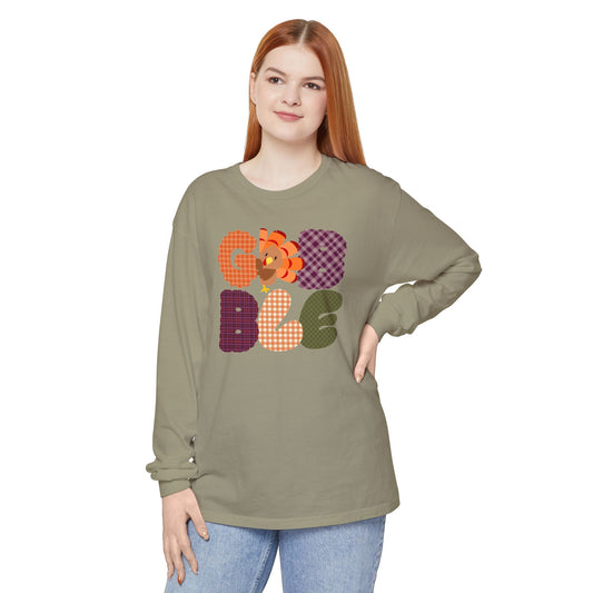 "Gobble" Long Sleeve T-Shirt