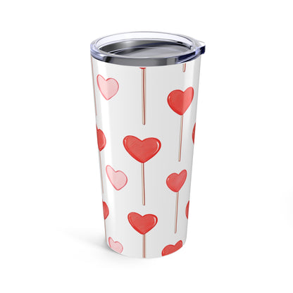 "Lollipop Hearts - Tumbler