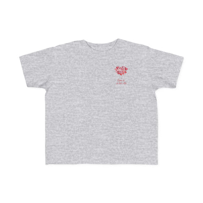 "Love is in the Air" Toddler's Jersey Tee