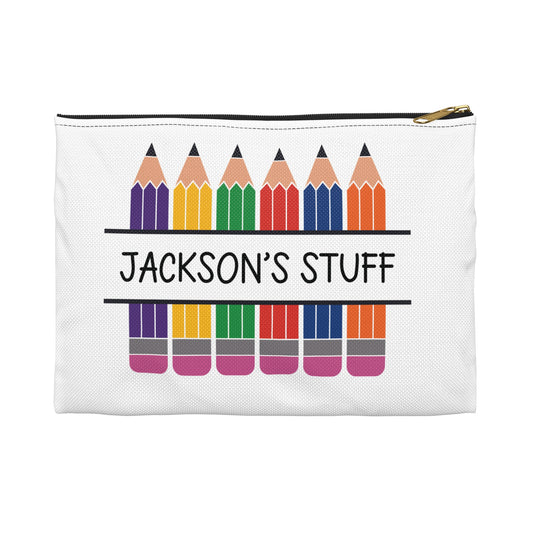 Custom School "Stuff" Pouch