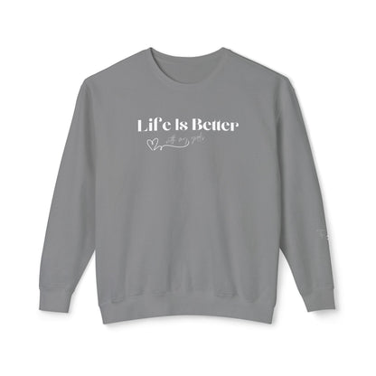 Personalized "Better with My Girls" Crewneck Sweatshirt