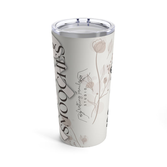 Personalized Tumbler - Mint Floral