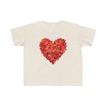 "Hearts in Heart" Toddler's Jersey Tee