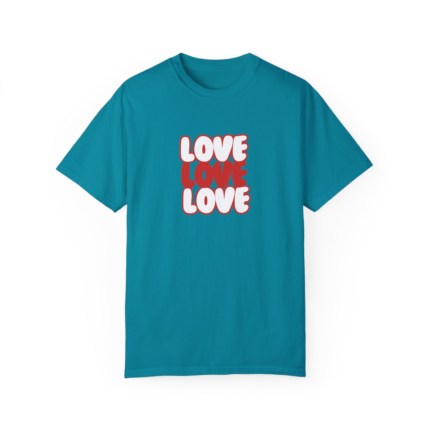 "Love, Love, Love" T-shirt