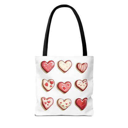 "Baked Goods Hearts" Tote