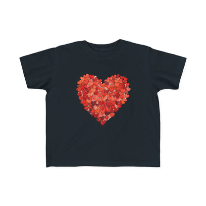 "Hearts in Heart" Toddler's Jersey Tee
