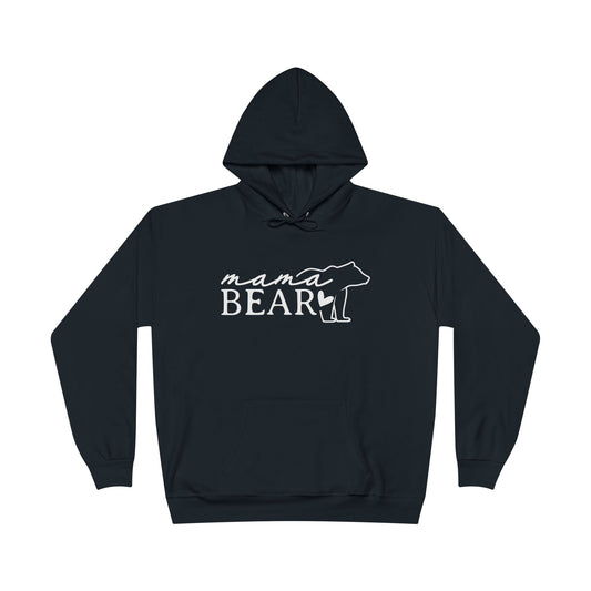 "Mama Bear Silhouette" Pullover Hoodie Sweatshirt