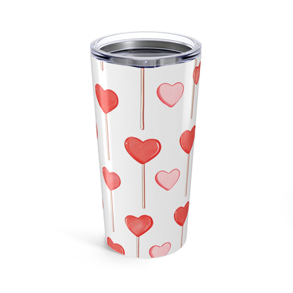 "Lollipop Hearts - Tumbler