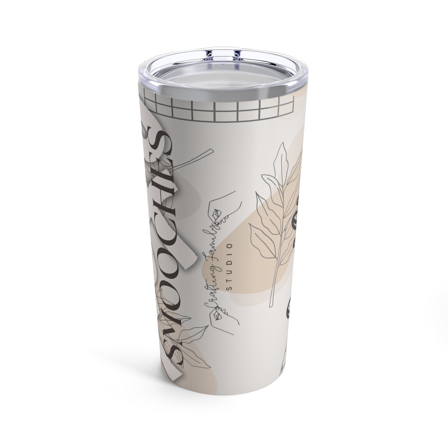 Personalized Tumbler - Checkered