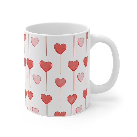 "Lollipop Hearts" - Mug