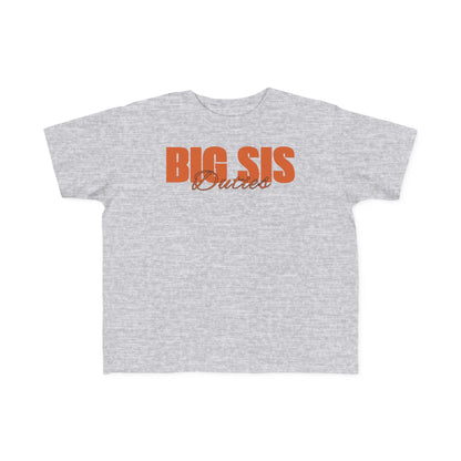 "Big Sis Duties" Toddler's Jersey Tee