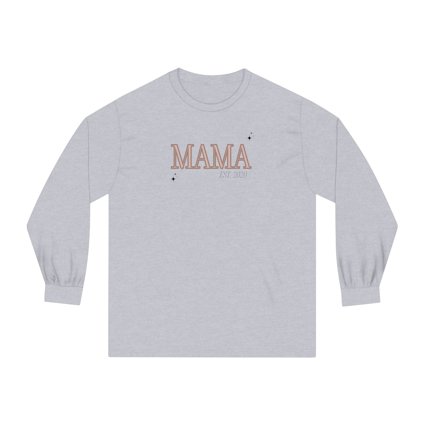 “EST. MAMA” Long Sleeve T-Shirt